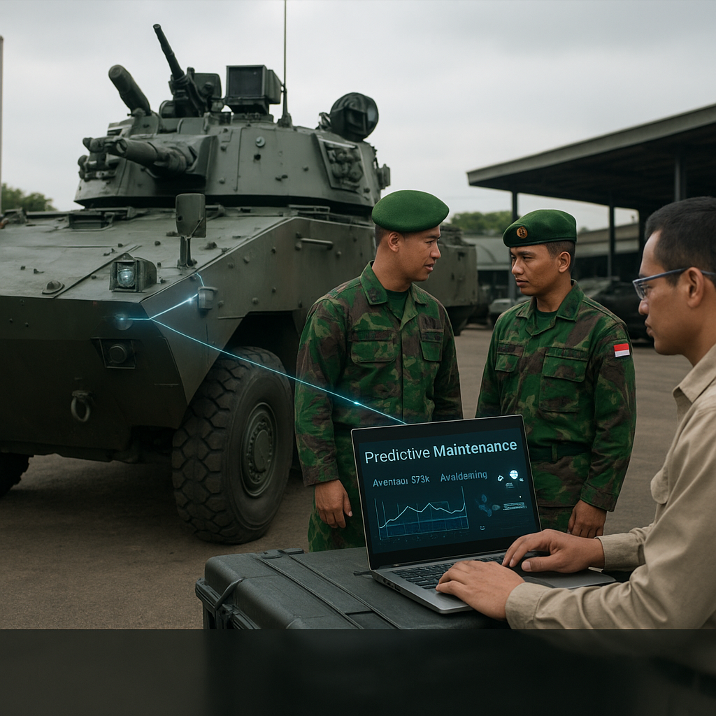 Optimalisasi Kebutuhan Logistik: TNI AD Implementasikan Sistem Predictive Maintenance untuk Tank Anoa 2