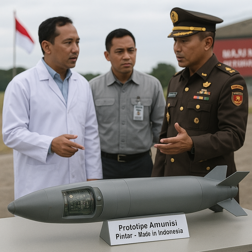 Pengembangan Amunisi Pintar 'Made in Indonesia' untuk Mendukung Doktrin Presisi TNI