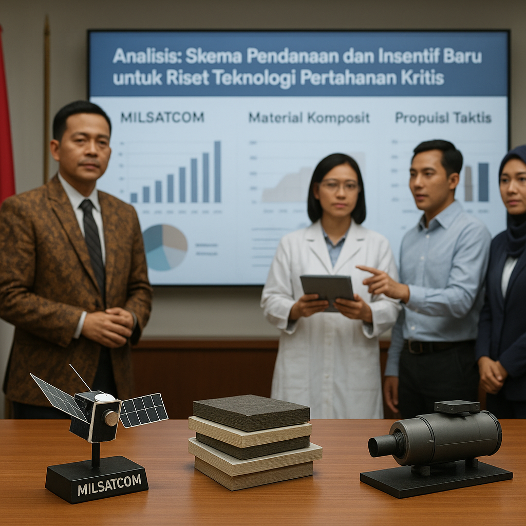 Analisis: Skema Pendanaan dan Insentif Baru untuk Riset Teknologi Pertahanan Kritis